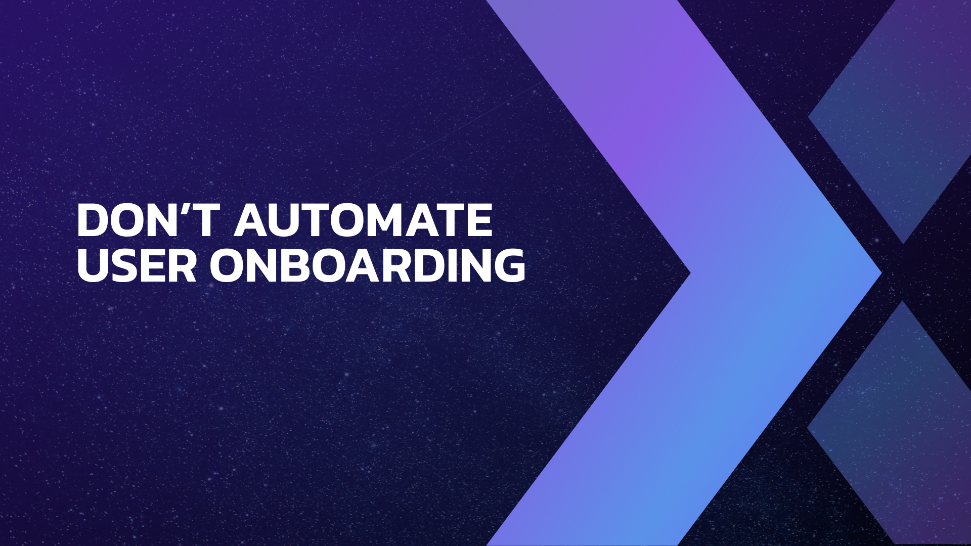 user onboarding