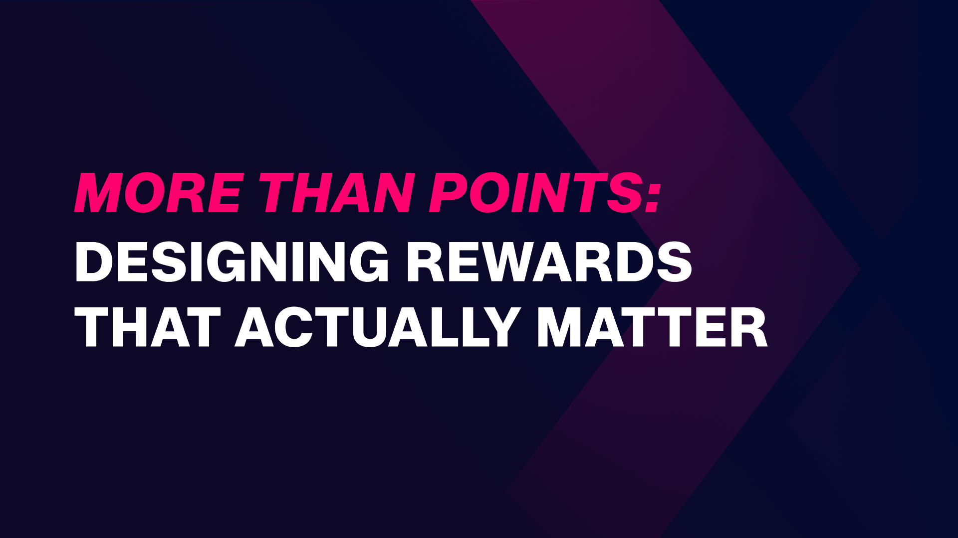 More-than-points